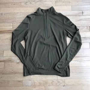 Ibex Qtr Zip Performance Top